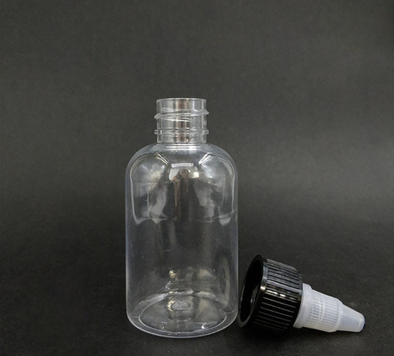 透明なプラスチックスクリュートップジグス 簡単に配給する容量範囲 15ml - 100ml