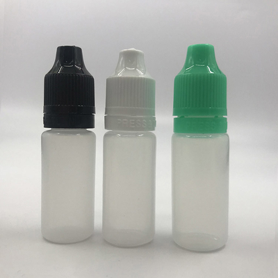 透明黒色 カスタマイズドロッパーボトル 10ml-120ml 液体保管のための滑らかな表面