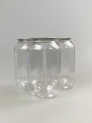 パーソナライズされたロゴとデザインのための透明な仕上げでカスタマイズされた滑らかなプラスチック化粧品ボトル