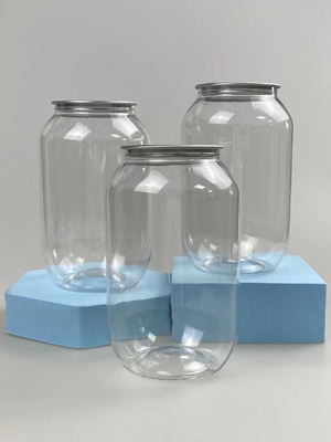 パーソナライズされたロゴとデザインのための透明な仕上げでカスタマイズされた滑らかなプラスチック化粧品ボトル