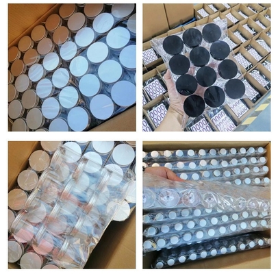 ブラックペット容器 空き100g 120g 200g 250g 300g 500g プラスチック製のボディスクrubボトル 内蓋4oz 8oz