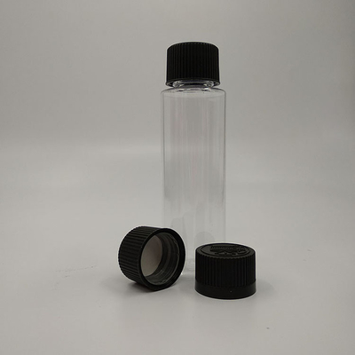 ラベルパネルのカスタマイゼーション付きの液体スクリュー付きプラスチックボトル