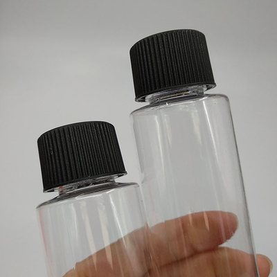 ラベルパネルのカスタマイゼーション付きの液体スクリュー付きプラスチックボトル