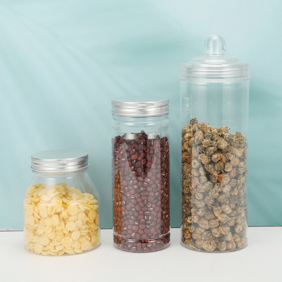 2オンス 透明なプラスチック容器とオプションの蓋