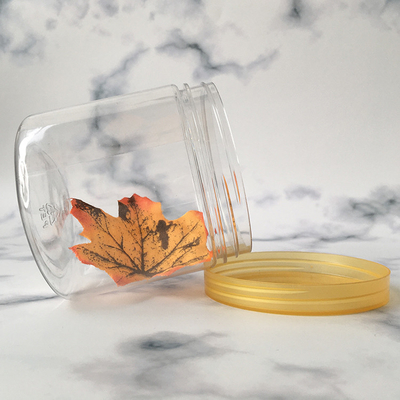 透明かアルミの蓋とホイールキャップシールとカスタマイズされたプラスチック容器