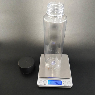 ハンドル付きの現代的な透明プラスチックリーク防止ミルクティーボトル