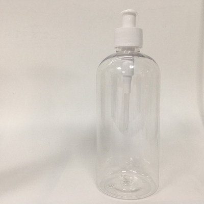 24mm 再利用可能なピンク丸いPETボトル ポンプとシルクスクリーンプリントで