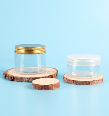 カスタマイズ可能な容量とロゴ印刷の透明なプラスチック容器