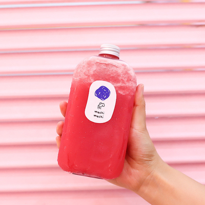 飲料サービス用の漏れ防止プラスチック製のミルクティーボトル
