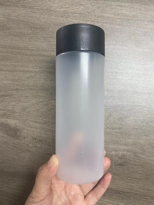 8オンス 12オンス 16オンス 丸いジュース プラスチックボトル 飲み物用のパッケージ 螺旋蓋付き 新しい空きペットボトル