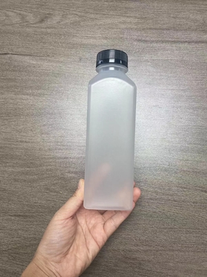 透き通る 可変プラスチック製のミルクティーボトル