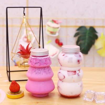 漏れ防止のプラスチック製のミルクティージューグ