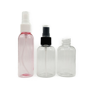 15ml 30ml 40ml 70ml アルコールスプレーボトル 空の透明アルコールのPETプラスチックスプレーボトル