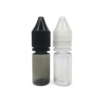 18mm ネックサイズ カスタムロゴ PETスクリーン 液体のための小さなボトル 100ml