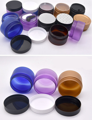 圧力感受性ガスケット付き,カスタマイズ可能な透明プラスチック美容器