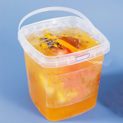 0.5kg 透明プラスチック 漏れ防止 ミルク・ティー・ウォーターボトル