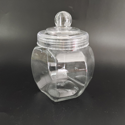 パーソナライズ可能なロゴの透明なプラスチック容器