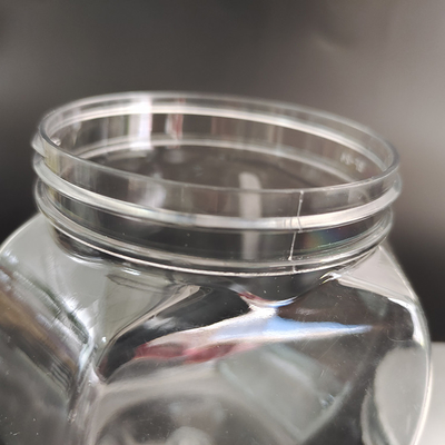 8オンス 耐久性のあるプラスチック容器 アルミホイルとカスタムラベル