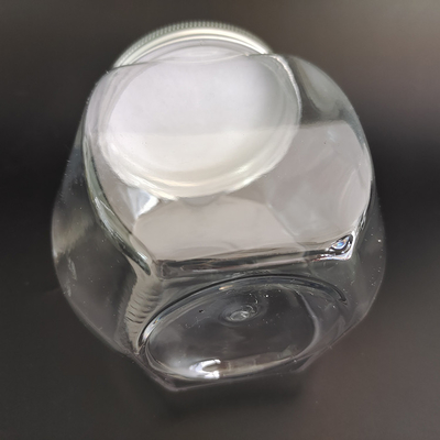 8オンス 耐久性のあるプラスチック容器 アルミホイルとカスタムラベル