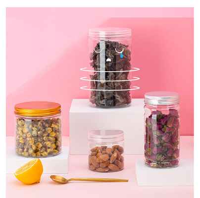 ホットセール卸売 PET 空きプラスチックスクリューキャップ プラスチック容器 50-800ml