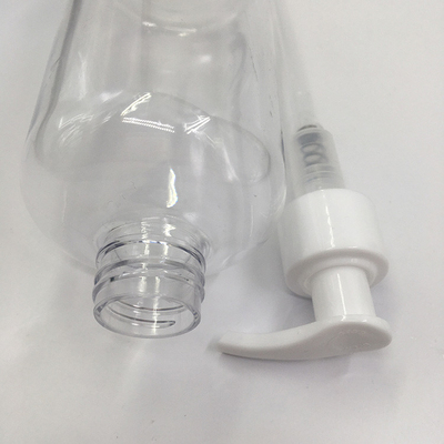 ローションポンプの配給器で再充填可能なリサイクル可能なPETプラスチックボトル