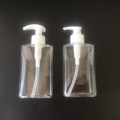 PETプラスチックピンクポンプディスペンサーボトル シルクスクリーニング印刷スクリューキャップ 24mm カリバー