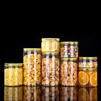 パーソナライズ可能な透明なPETプラスチック容器 蓋付きのボトル
