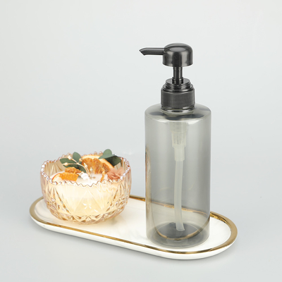 24mm カリバー ピンク PET スクリューキャップ パンプ ボトル パーソナライズされたスクリーンプリント
