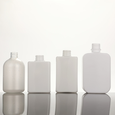 24/410ml 環境に優しい丸いPETボトル ポンプキャップ リサイクル可能な透明なプラスチックボトル