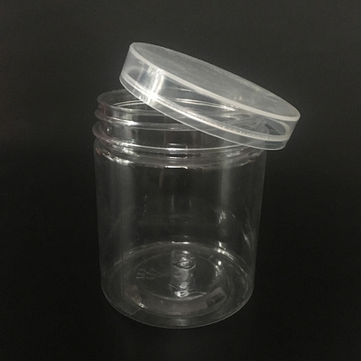 パーソナライズ可能な透明プラスチックスクリュートップボトル