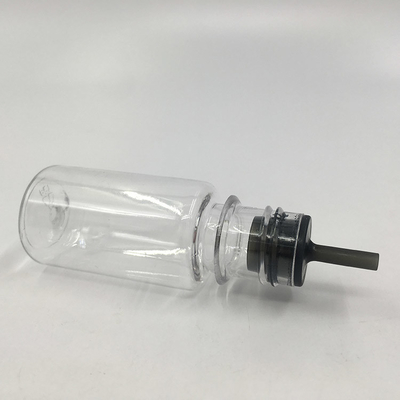 カラーフル カスタム印刷 10 - 100ml 子供用 防水 スクリューキャップ 透明 丸 E 液体ボトル