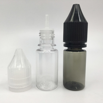 カラーフル カスタム印刷 10 - 100ml 子供用 防水 スクリューキャップ 透明 丸 E 液体ボトル