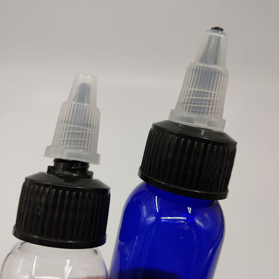 100ml プラスチック スクリップ トップ ジャグ 調整可能なラベルパネルとシールタイプ