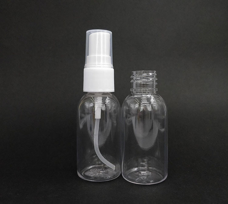 50ml クリアなPETプラスチックスプレーボトル
