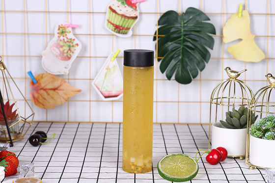 二重壁付き 防水 使い捨て プラスチック製 透明 ミルク茶瓶