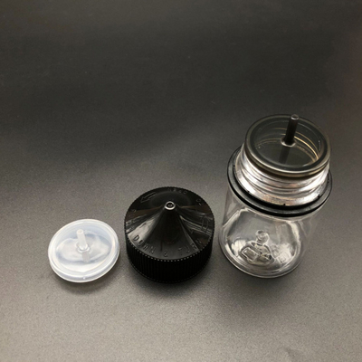 パーソナライズ可能な透明なPETE液体ボトル 10ml 15ml 30ml 60ml 80ml 100ml容量