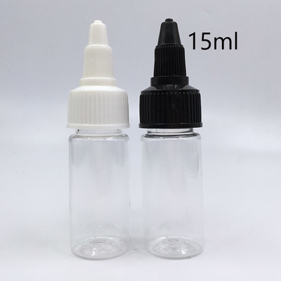 オーダーメイド 30ml-100ml ラベルパネル付きプラスチックスクリュートップジグ