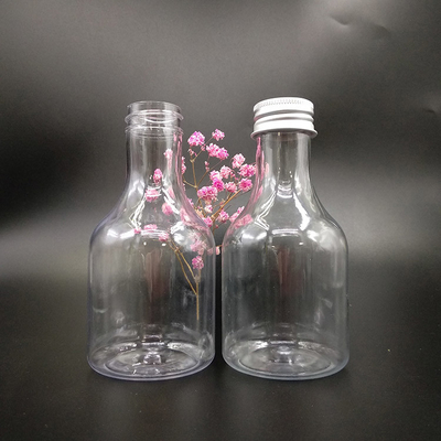 再利用可能な透明な漏れ防止プラスチック製のミルクティーボトル