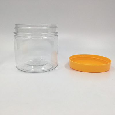 透明なプラスチック容器 プラスチック/アルミニウム蓋付きのボトル