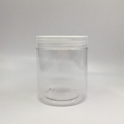 ロゴとフィルムシールとカスタマイズされた透明プラスチックボトル容器