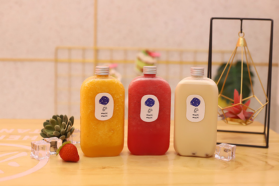 漏れ防止のプラスチック飲料ボトル