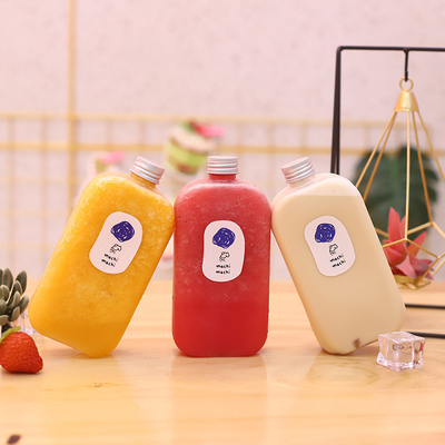 カスタマイズ可能なプラスチック製 120ml ミルクティーボトル