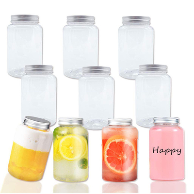 蓋付きの現代的な四角丸いプラスチック飲料容器