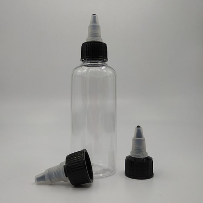 パーソナライズ可能なラベルパネルとスクリュートッププラスチックボトル