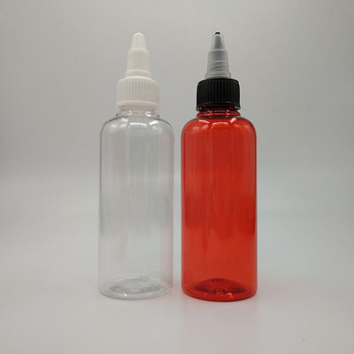 パーソナライズ可能なラベルパネルとスクリュートッププラスチックボトル