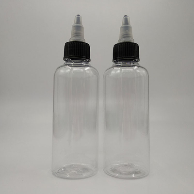 パーソナライズ可能なラベルパネルとスクリュートッププラスチックボトル