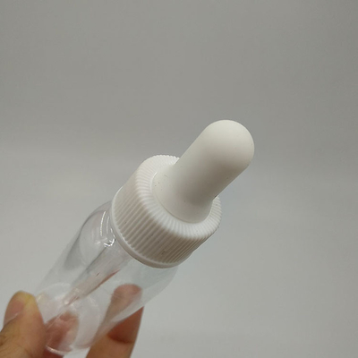 滑らかな表面とスクリューキャップを持つ10ml-120mlプラスチックドロッパーボトル