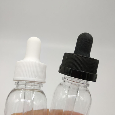 滑らかな表面とスクリューキャップを持つ10ml-120mlプラスチックドロッパーボトル