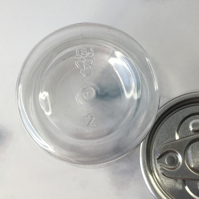 カスタマイズ可能な蓋付きの透明なプラスチック容器