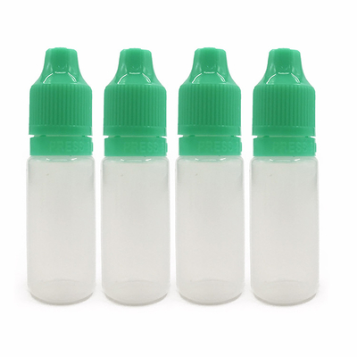1ml クリアブラックガラス スクリップトップドロッパーボトル 2000個